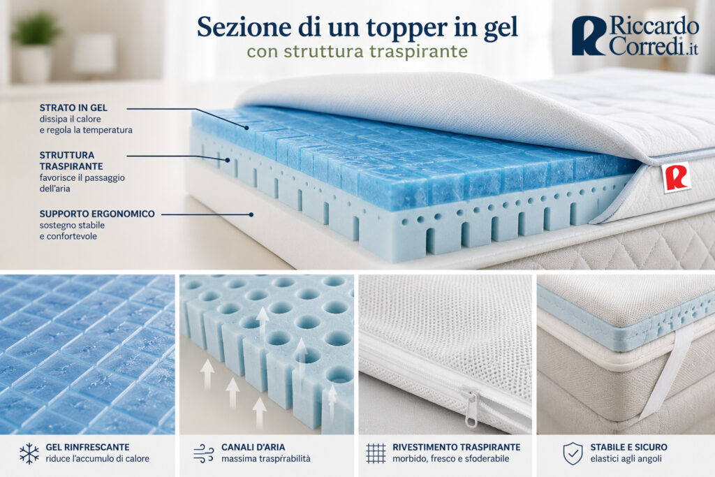 2-sezione-di-un-topper-in-gel-con-struttura-traspirante